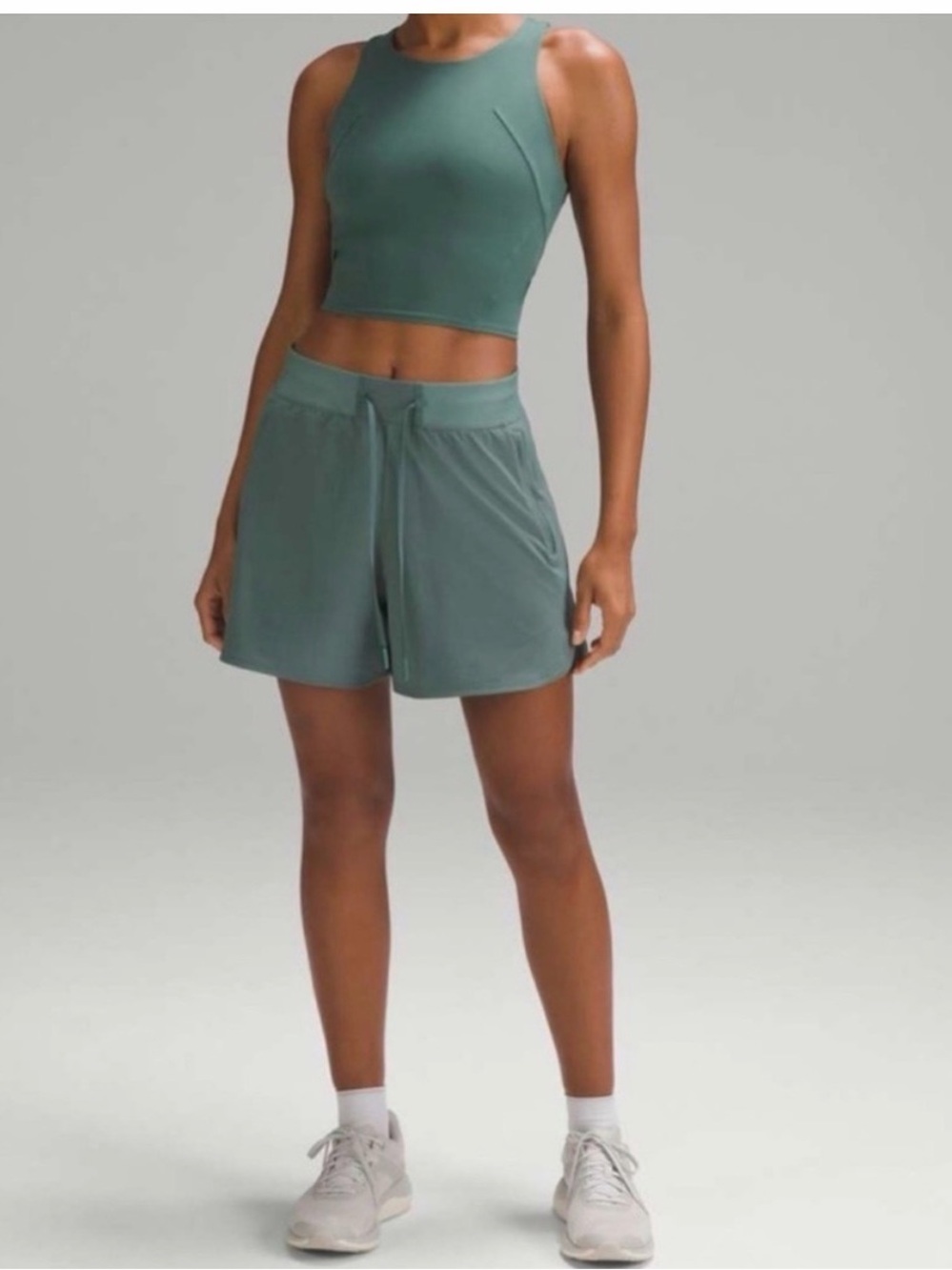 lululemon athletica Women's Athletic Shorts in Sage Green